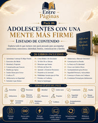 06. Adolescentes con una mente más firme - 26 libros y un diario privado de 30 preguntas.