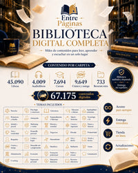 00. Biblioteca Digital Completa - más de 45.000 libros - más de 4.000 audio libros - más 18.000 extras