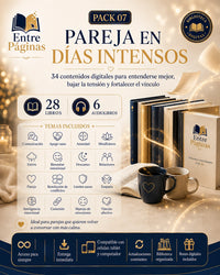 07. Pareja en días intensos - Reúne 28 libros, 6 audios y un reto de siete conversaciones sin pantalla