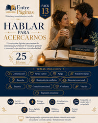 13. Hablar para acercarnos - 25 libros sobre comunicación asertiva, escucha, negociación, inteligencia emocional y conflictos.